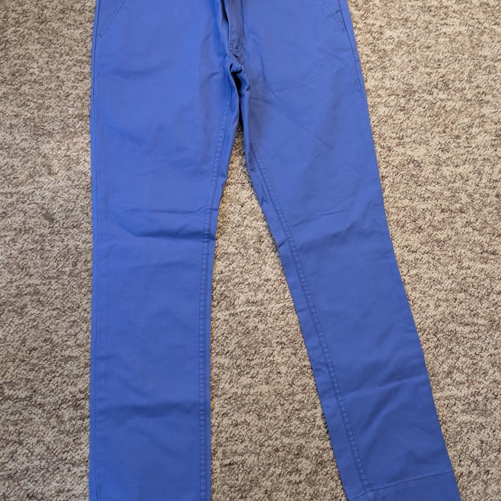 Cheap Monday Bright Blue Chino Shorts with Printed Lining
